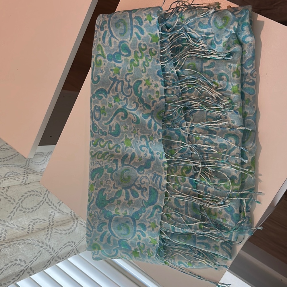 Lilly Pulitzer Scorpio scarf